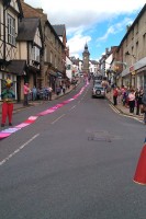 Photo gallery: Knighton scarf roll out, 5th July 2014