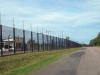 Burghfield fence from Riders Lane
