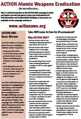 Introduction to Action AWE, 4 page PDF, read, download or print