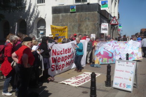 Singing in Newbury on Saturday 20th April 2013