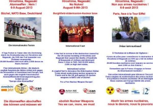 Paris & Burghfield 4 day Fast: 6th-9th August 2013