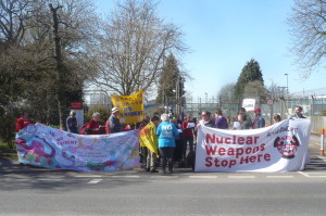 At Falcon Gate, AWE Aldermaston