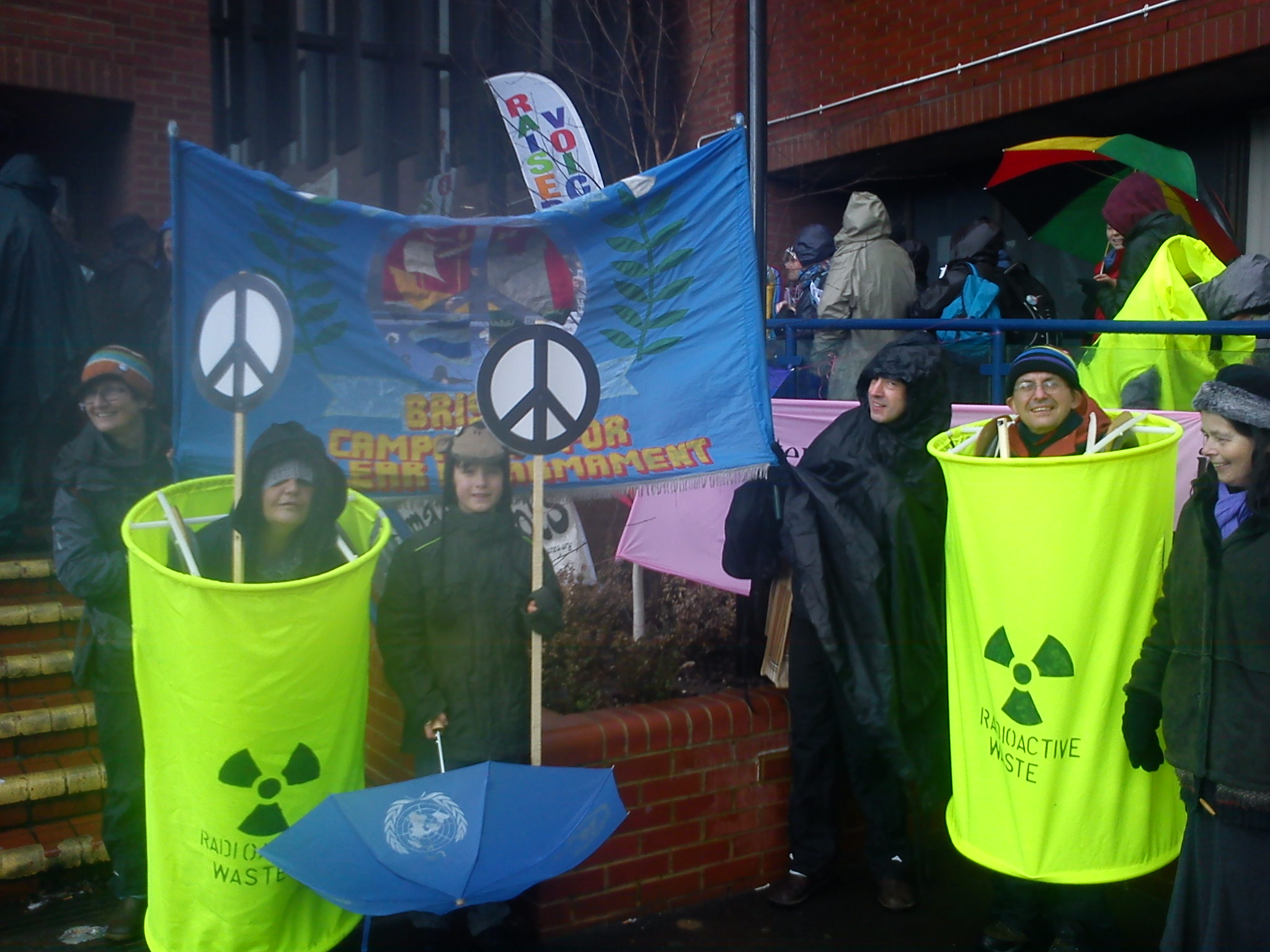 ‘Reporting a crime’ pics sent in by Bristol group