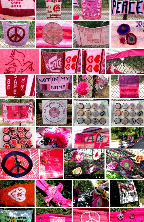 Lovely set of Wool Against Weapons pics from 9th August 2014