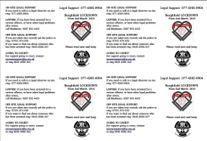 Bust Card for Burghfield Lockdown – 2nd March 2015