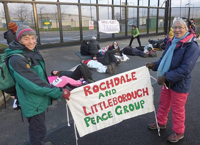 Rochdale peace campaigners help close nuclear bomb factory